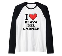 J'adore Playa Del Carmen Manche Raglan