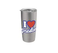 J'adore Preston Gobelet isotherme en acier inoxydable double paroi