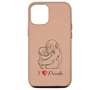 J'adore Punch, Le Petit Singe Japonais Solitaire Coque pour iPhone 12/12 Pro