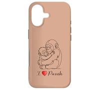 J'adore Punch, Le Petit Singe Japonais Solitaire Coque pour iPhone 17