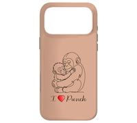 J'adore Punch, Le Petit Singe Japonais Solitaire Coque pour iPhone 17 Pro Max