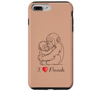 J'adore Punch, Le Petit Singe Japonais Solitaire Coque pour iPhone 7 Plus/8 Plus