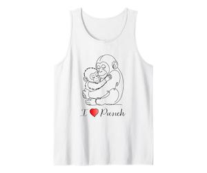 J'adore Punch, Le Petit Singe Japonais Solitaire Débardeur