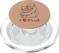 J'adore Punch, Le Petit Singe Japonais Solitaire PopSockets PopGrip pour MagSafe