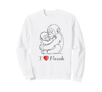 J'adore Punch, Le Petit Singe Japonais Solitaire Sweatshirt