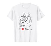 J'adore Punch, Le Petit Singe Japonais Solitaire T-Shirt