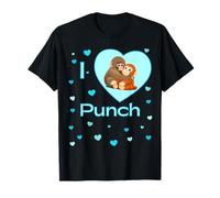 J'adore Punch Sad Baby Singe Hearts T-Shirt