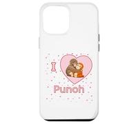 J'adore Punch The Baby Monkey Hearts Coque pour iPhone 12 Pro Max