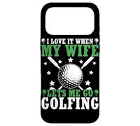 J'adore Quand ma Femme me Laisse Jouer au Golf Coque pour iPhone 17 Pro Max