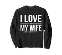 J'adore Quand ma Femme me Laisse partir à la Recherche d'un Mari drôle Sweatshirt