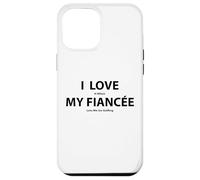 J'adore Quand ma fiancée me Laisse Jouer au Golf de façon Amusante Coque pour iPhone 12 Pro Max