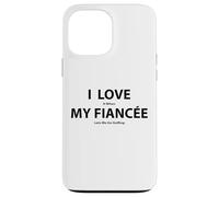 J'adore Quand ma fiancée me Laisse Jouer au Golf de façon Amusante Coque pour iPhone 13 Pro Max