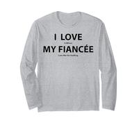 J'adore Quand ma fiancée me Laisse Jouer au Golf de façon Amusante Manche Longue