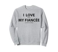 J'adore Quand ma fiancée me Laisse Jouer au Golf de façon Amusante Sweatshirt