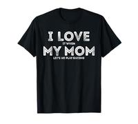 J'adore quand ma mère me laisse jouer à des courses drôles T-Shirt