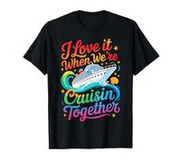 J'adore quand nous faisons une croisière ensemble Croisière familiale amusante T-Shirt