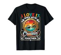J'adore Quand Nous Faisons Une croisière Ensemble, Escapade en Couple T-Shirt