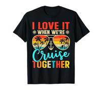 J'adore quand nous naviguons ensemble Croisière en couple et en famille T-Shirt
