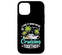 J'adore Quand Nous naviguons Ensemble, en Couple, Entre Amis, en Famille Coque pour iPhone 12/12 Pro