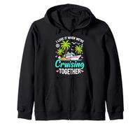 J'adore Quand Nous naviguons Ensemble, en Couple, Entre Amis, en Famille Sweat à Capuche