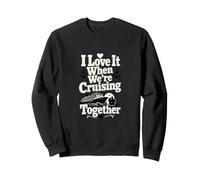 J'adore Quand Nous naviguons Ensemble en Couple Sweatshirt