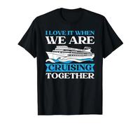J'adore Quand Nous naviguons Ensemble Navire de croisière T-Shirt Graphique avec Valeur