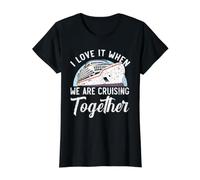 J'adore Quand Nous naviguons Ensemble Navire de croisière T-Shirt Graphique avec Valeur
