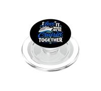 J'adore Quand Nous naviguons Ensemble PopSockets PopGrip pour MagSafe