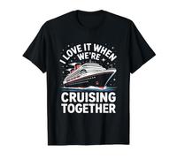 J'adore Quand Nous naviguons Ensemble T-Shirt Graphique avec Valeur