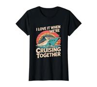 J'adore Quand Nous naviguons Ensemble T-Shirt Graphique avec Valeur