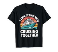 J'adore Quand Nous naviguons Ensemble T-Shirt Graphique avec Valeur
