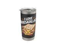 J'adore Quesadillas Cheesy Delight Stack Gobelet isotherme en acier inoxydable double paroi