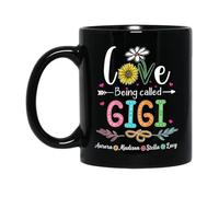 J'Adore Qu'On M'Appelle Gigi Tasse À Café Céramique Tasse À Thé Durable Mug Cadeau Mignon Pour Collègue Bureau Pâques 330ml
