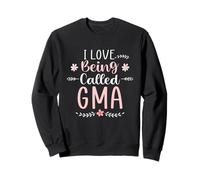 J'adore qu'on m'appelle GMA Christmas ou Birthday Mama/Grandma Sweatshirt