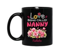 J'Adore Qu'On M'Appelle Nounou Tasse À Café Unique Tasse À Thé Durable Mug Cadeau Mignon Pour Noël Anniversaire Collègue 330ml