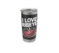 J'adore Ribeye Steakhouse Grill Master Gobelet isotherme en acier inoxydable double paroi