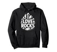 J'adore Rocks Mountain Mining Lovers Sweat à Capuche
