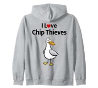 J'adore Seagull Chip Thieves Sweat à Capuche