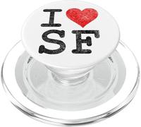 J'adore SF SAN Francisco, en Californie, dans LA RÉGION DE LA Baie DE SAN Francisco PopSockets PopGrip pour MagSafe
