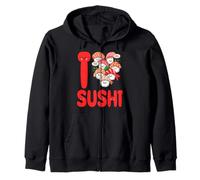 J'adore Sushi Cute Kawaii Sweat à Capuche