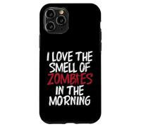 J'adore The Smell of Zombies in The Morning Zombie Coque pour iPhone 11 Pro