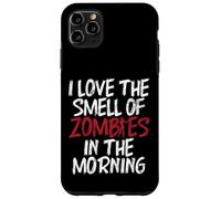 J'adore The Smell of Zombies in The Morning Zombie Coque pour iPhone 11 Pro Max