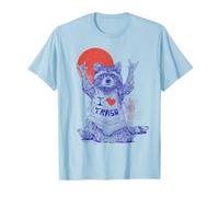 J'adore Trash Raccoon Trash Panda Funny Street Art Eduely T-Shirt