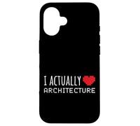 J'adore Vraiment L'ARCHITECTURE : Funny School. Coque pour iPhone 16