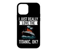 J'adore Vraiment Le Titanic Icebearg RMS Titanic Lover Coque pour iPhone 12 Mini