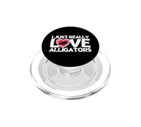 J'adore Vraiment Les Alligators Funny Gators PopSockets PopGrip pour MagSafe
