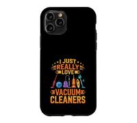 J'adore Vraiment Les aspirateurs Funny Janitor Coque pour iPhone 11 Pro