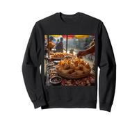 J'adore Vraiment Pani Puri Street Food Golgappa Gupchup Phuchkta Sweatshirt