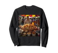 J'adore Vraiment Pani Puri Street Food Golgappa Gupchup Phuchkta Sweatshirt