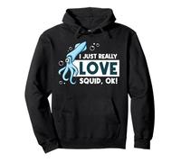 J'adore Vraiment Squid OK | Squid Sweat à Capuche